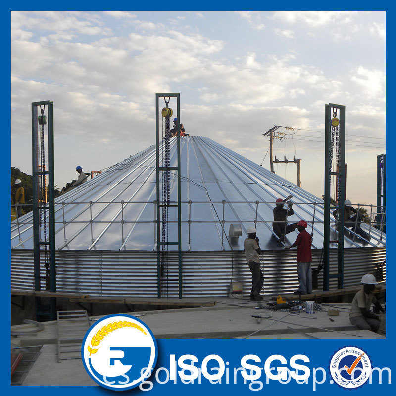 Sistema de aireación de silos de fondo plano flat bottom silo aeration system